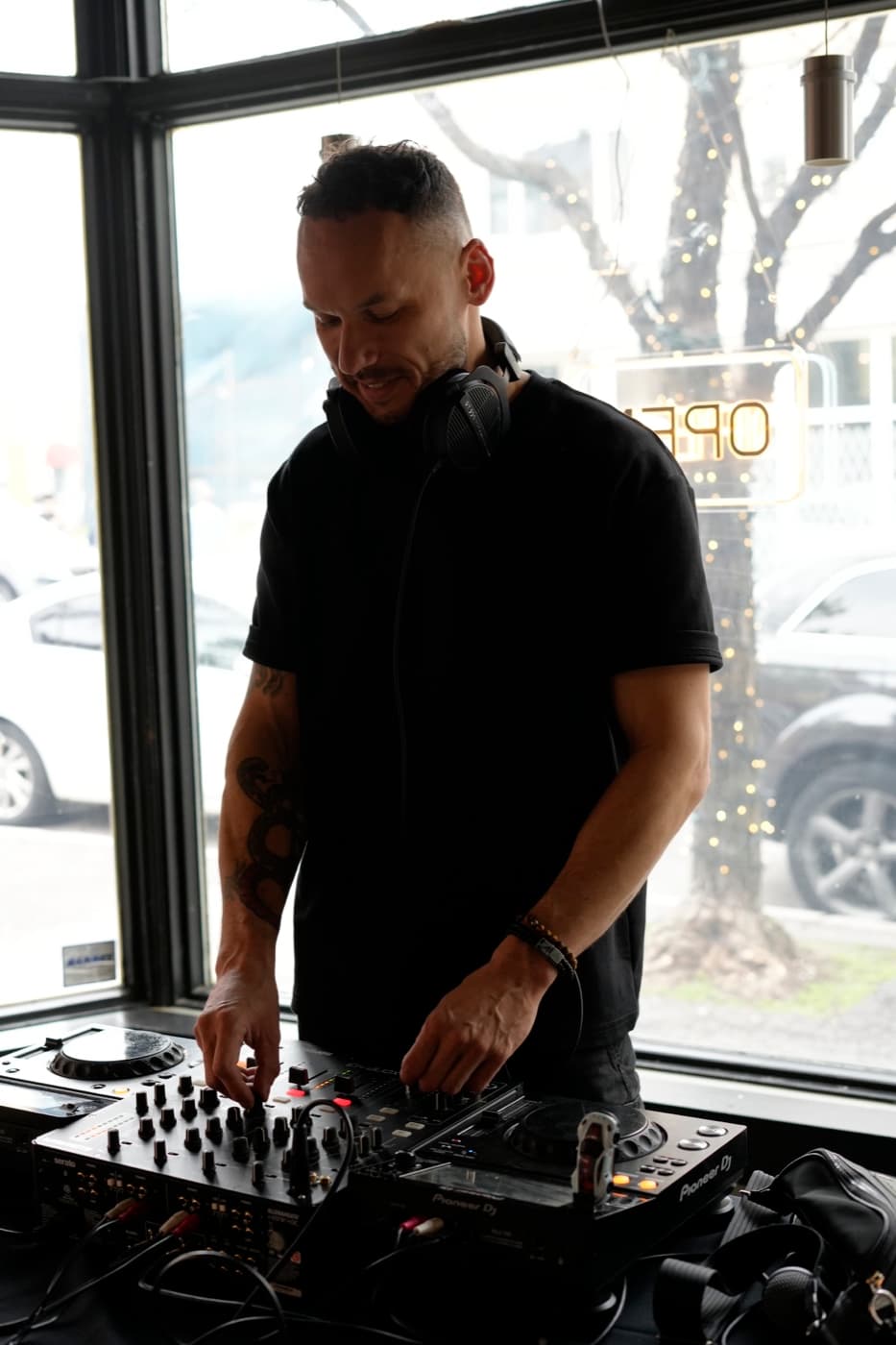 DJ at Day Social event